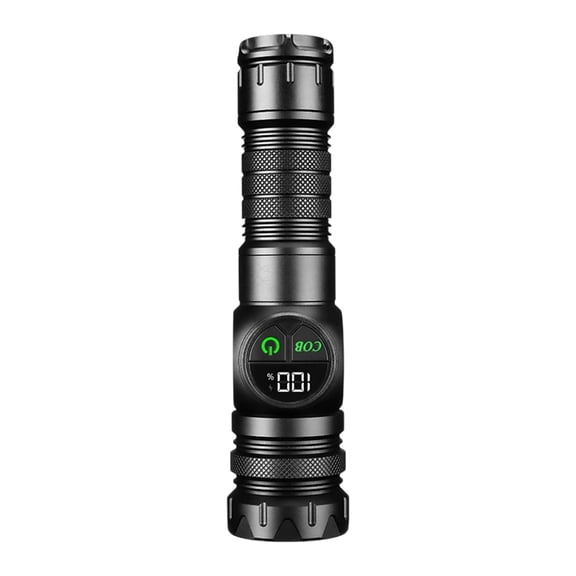 LEHOZIHEQ Flashlight, White Laser Flashlight, Strong Bright Output, Portable Compact Size For Outdoor Camping, Hiking And Emergency Lighting
