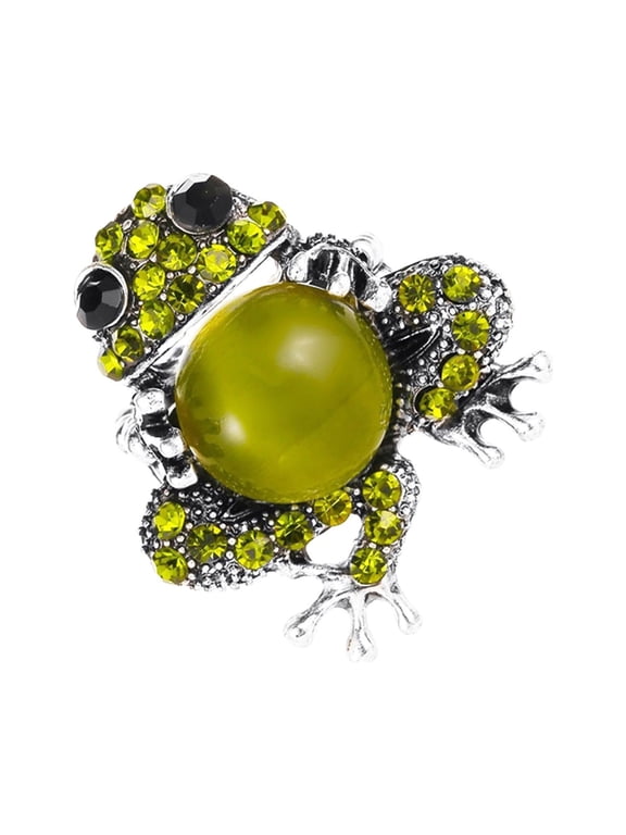 Frog Ring, Green Ring, Kawaii Animal Rings, for Women Cute Frog Gifts Stuff Summer Beach Jewelry for Women Trendy