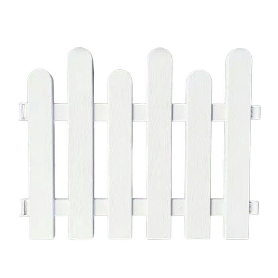 LEHOZIHEQ Garden Edging, Landscape Edging Decorative Flower Bed Border, for Decorative Fence Landscape Edging Plastic Flower Grass Lawn Bed Fencing Border