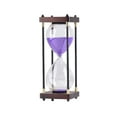 thumbnail image 1 of LEHOZIHEQ Glass Hourglass Timer, 30 Minutes Hourglass Sand Timer, for Ornament Decoration Xmas New Year Birthday Tea Coffee Table Book Shelf Hourglass Timer, 1 of 7