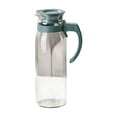 thumbnail image 1 of LEHOZIHEQ Glass Pitcher, Water Pitchers with Handle for Fridge, Borosilicate Glass Carafe, Large Jug for Iced Tea, Coffee, Juice, Milk, Beverage, 1 of 6