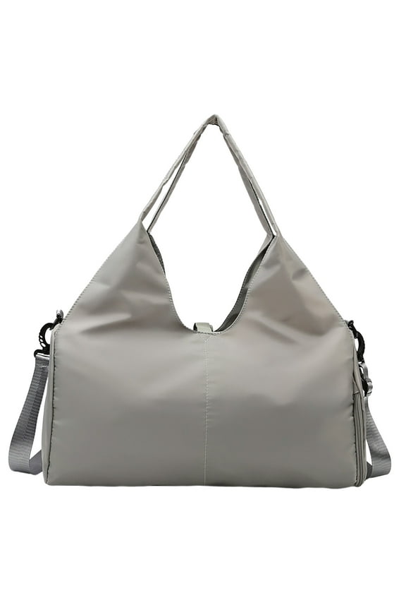 Gym Bag for Women, with Water Bottle Holder Weekender Bag, Ideal for Travel, Swimming, Dance, Ballet Celadon