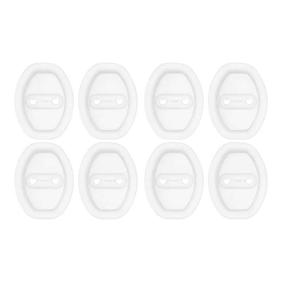 LEHOZIHEQ Car Door Latch Guard Cover, Silicone Car Door Lock Cover for Car Door Protector and Noise Reduction, Universal Car Doors Lock Cover