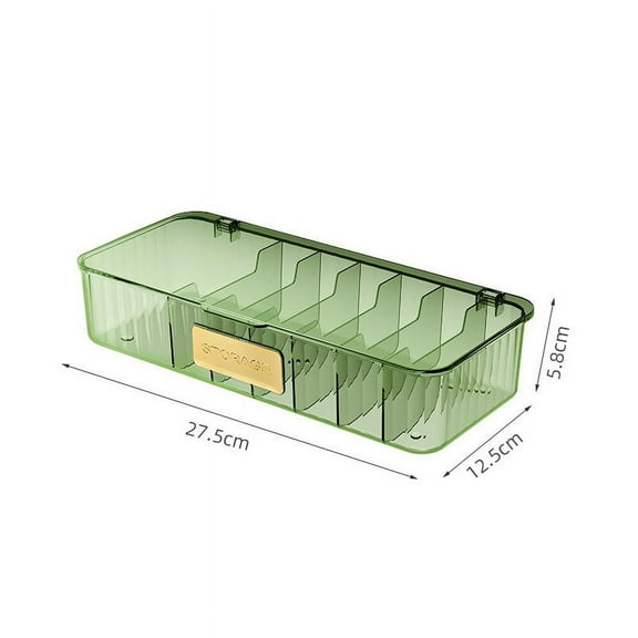 LEHOZIHEQ Cable Organizer Storage Box, Desktop Cable Management Box with Lid, Electronics Organizer for Home Office Desk Organizers and Accessories