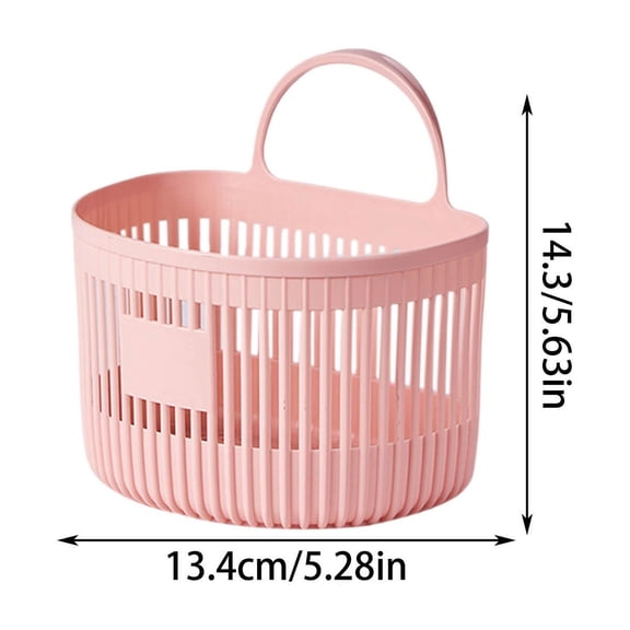 LEHOZIHEQ Hanging Bathroom Basket, Hanging Basket Toiletry Bag Bin, Hanging Shower Corner Shower Soap Holder, Shower Basket for Dorm