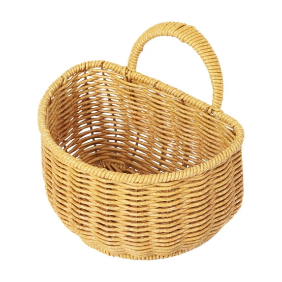 LEHOZIHEQ Hanging Storage Baskets, Potato Garlic Onion Pantry Storage Baskets, Wall Decorative Storage Basket, Washable Decorative Basket