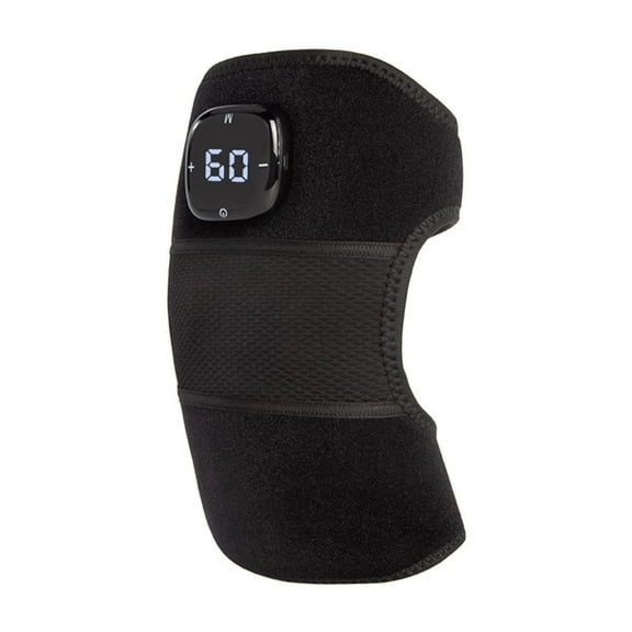 LEHOZIHEQ Knee Massager, Cordless Heated Knee Massager with Vibration, Heated Knee Pads Pack Winter Warming Products Gifts