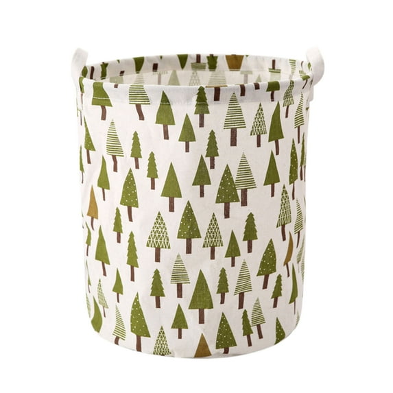 LEHOZIHEQ Large Storage Bins, Canvas Fabric Laundry Basket Collapsible Storage Baskets, Baby Toys Storage Organizer Bins Kids Laundry Gift Basket