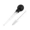 thumbnail image 1 of LEHOZIHEQ Large Turkey Baster with Cleaning Brush- Stainless Steel Baster Tool for Cooking - Easy to Use and Clean - Heavy Duty Baster Syringe - Flavor Meat Poultry, Beef, Chicken, 1 of 8