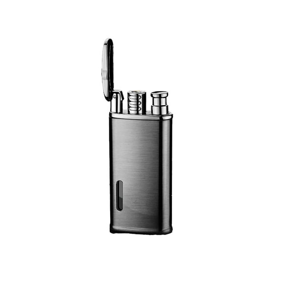 LEHOZIHEQ Lighter, Windproof & Refillable Lighter, Beautifully Designed, Suitable for Birthday Gifts for Men's Fathers and Husbands