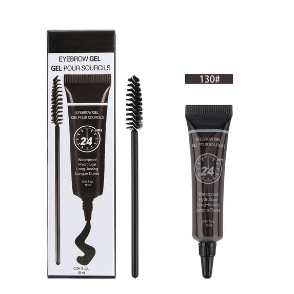 LEHOZIHEQ Liquid Eyebrow Dye Gel, Waterproof No Smudging Long-Lasting Quick-Dry Formula, For Daily And All-Day Brow Makeup 10g