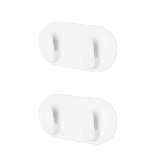 LEHOZIHEQ Magnetic Key Holder with 2 Hooks for Refrigerator, Kitchen, and Laundry Rooms, Multi Purpose Storage Hooks