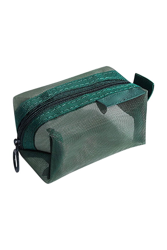 Mesh Storage Bag, Multifunctional Transparent Mesh Storage Bag, For Cosmetics, Jewelry, And Travel Supplies, Lightweight And Practical