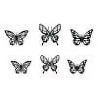 LEHOZIHEQ Metal Butterfly Wall Decor, Metal Wall Art Heart Hanging Decorations Wire Flowers Decor Wall Decals for Kitchen Bathroom Indoor Outdoor Wedding Birthday Party