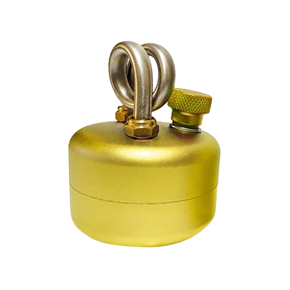 LEHOZIHEQ Mini Alcohol Camping Stove, Lightweight Brass & Aluminum Spirit Burner, Perfect for Backpacking, Hiking & Brewing Piping Hot Tea/Coffee
