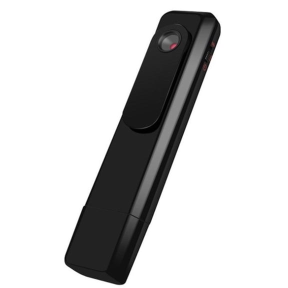 LEHOZIHEQ Mini Body Camera 1080P, Wearable Clip-On Body Cam with 180° Rotating Lens, Compact Hidden Camera, One-Button Recording for Work, Security & Personal Safety (TF Card Not Included)
