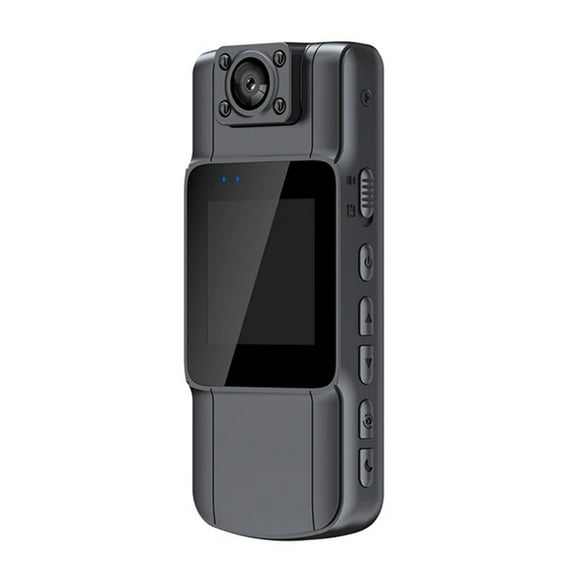 LEHOZIHEQ Mini Body Camera, HD 1080P Wearable Video Recorder, Small Security Camera with Night Vision, Display 180° Rotatable Lens, Portable Body Cam for Law Enforcement/Sports/Delivery