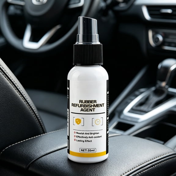 LEHOZIHEQ Natural Shine Protectant, Plastic Restorer that Improves Color and Shine for Vinyl, Rubber, and Plastic Surfaces, Provides UV Protection, Easy to Use Spray