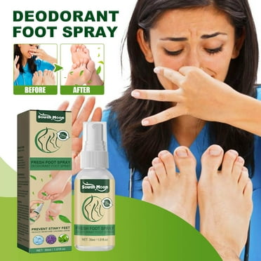 LEHOZIHEQ Natural Shoe Deodorizer and Foot Spray, 24-Hour Freshness Foot Odor Eliminator for Feet, Fresh Foot Deodorant Spray, Fresher for Smelly Shoes & Stinky Feet Spray with Refreshing Scent
