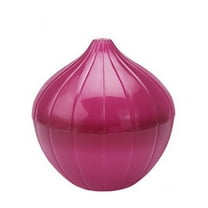 LEHOZIHEQ Onion Shaped Savers, Vegetable Shaped Reusable Onion Holder Organizer, for Fridge Vegetable Crisper