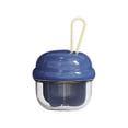 thumbnail image 1 of LEHOZIHEQ Pill Organizer with 4 Compartments, Travel Pill Box Small Portable Medicine Bottle, Anti-Mixing & Wide Opening, Compact Pill Container Holder for Vitamin Fish Oil Medication, 1 of 6