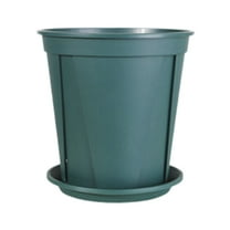 LEHOZIHEQ Plastic Plant Pots, with Multiple Drainage Holes and Trays, Garden Flower Pots Nursery Plant Container Kit, for All Home Garden Flowers Succulents