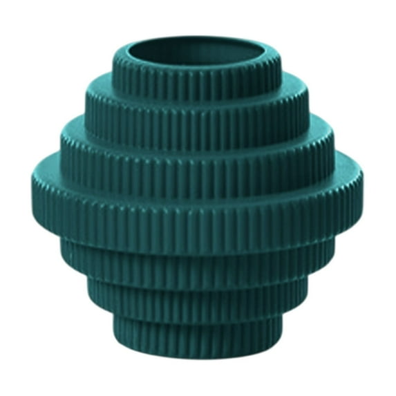 LEHOZIHEQ Plastic Vase, Irregular Twisted Striped Vase, Fun Quirky Decorative Vase for Home or Office, Modern Boho Style Vase for Wedding Housewarming Gift