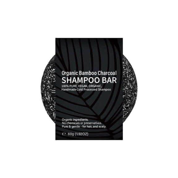 LEHOZIHEQ Polygonum Shampoo Soap, Hair Darkening Charcoal Shampoo Bar