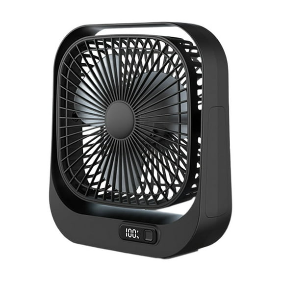 LEHOZIHEQ Portable Desk Fan, Rechargeable Ultra Quiet Personal Mini Fan, USB-Powered Desktop Fan for Home Office Bedroom Dorm