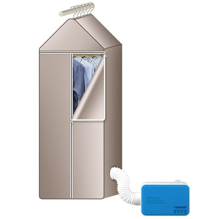 LEHOZIHEQ Portable Dryer, Mini 800W High Power Clothes Dryer Machine, Portable Dryer with Foldable Dryer Shelf, For Apartment, Indoor, Laundry Room,Travel