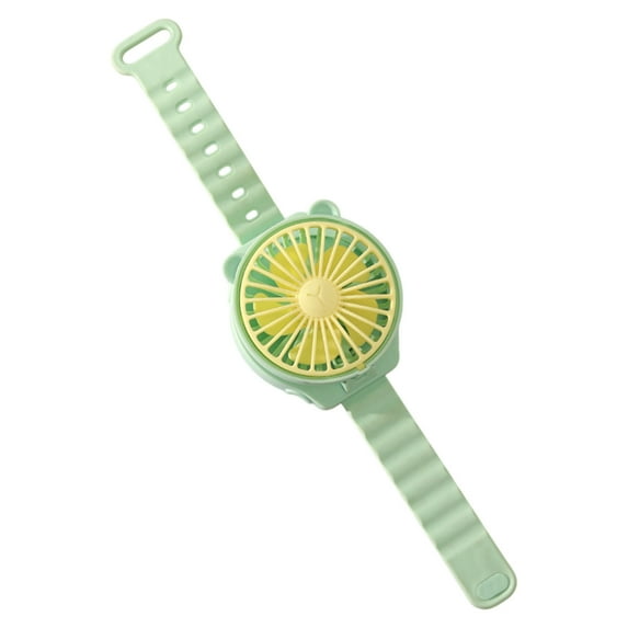 LEHOZIHEQ Portable Watch Fan, with Comfortable Wrist Strap, Handsfree Cooling Tool Kids Boys Girls Students Air Cooler Personal for Home Travel Friends Children