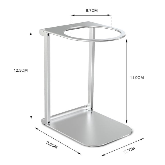 LEHOZIHEQ Pour over Dripper Stand, Portable Foldable Coffees Maker Stand, Coffee Dripper Holder Rack for Home Travel Camping Hiking Pour Over Coffee