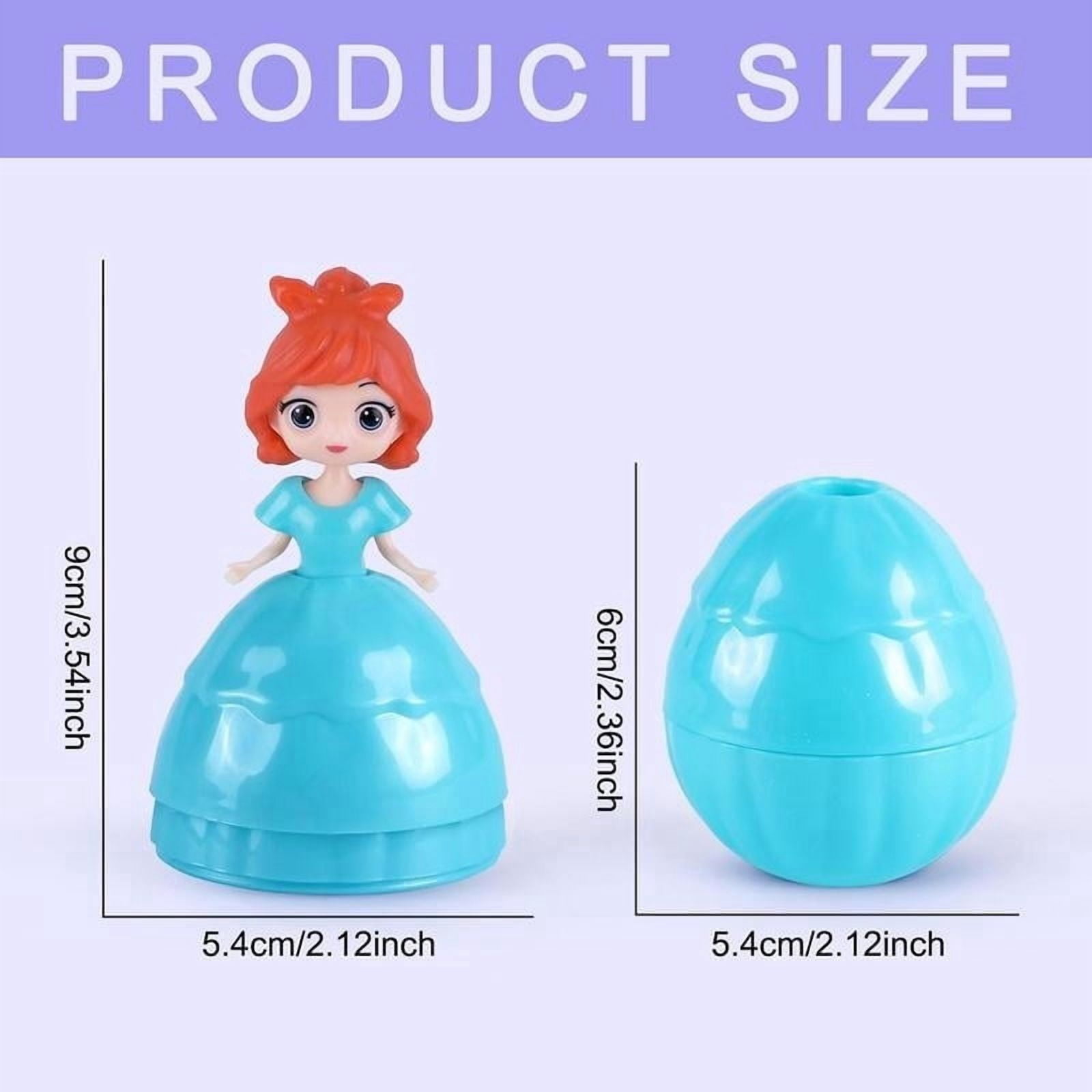 LEHOZIHEQ Princess Prefilled Easter Eggs, Easter Basket Stuffer,Hunt Gifts for Kids, Classroom Prize and Party Favors