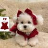 LEHOZIHEQ Puppy Dog Princess Skirt, Winter Teddy Bear Pomeranian Yorkshire Small And Medium Sized Puppies Pet Clothes