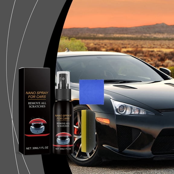 LEHOZIHEQ Quick Ceramic Coating, Nano Spray for Car Detailing, Car Quick Coat Restoring, for Dust-Proof Glass Effect and Lasting Luster