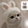 LEHOZIHEQ Rabbit Ear Pet Hat, Pet Cats Dogs Small Dogs Cute Quirky Cute Dress Up Shiny Ears Hat Head Cover