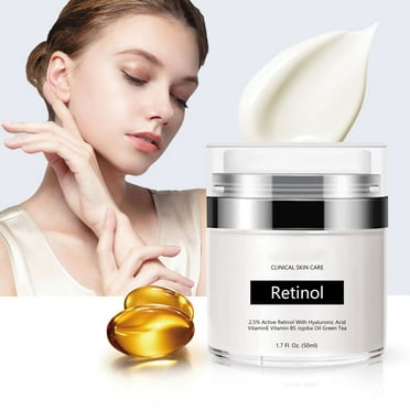 LEHOZIHEQ Retinol Cream for Face, Anti Wrinkle Face Cream with Collagen for Women & Men, Anti Aging Cream - Vitamin E & Hyaluronic Acid for Skin Care, Day & Night Cream, Revitalizing Face Moisturizer