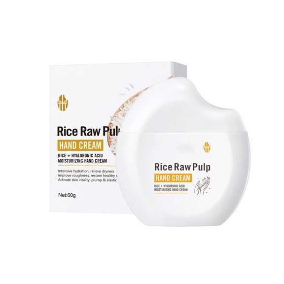 LEHOZIHEQ Rice Puree Moisturizing Hand Cream 60g