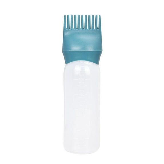 LEHOZIHEQ Root Comb Applicator Bottle, Applicator Brush for Hair Dye, Hair Oil Applicator Bottle with Graduated Scale, with Graduated Scale