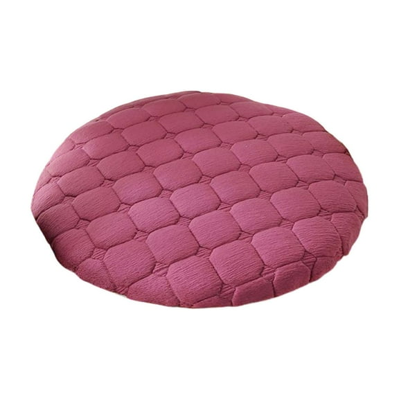 LEHOZIHEQ Round Chair Seat Cushions, Soft Anti Slip Circle Stool Cushions, Thicken Foam Cushions for Kitchen Dining Chairs Checkered Cushions