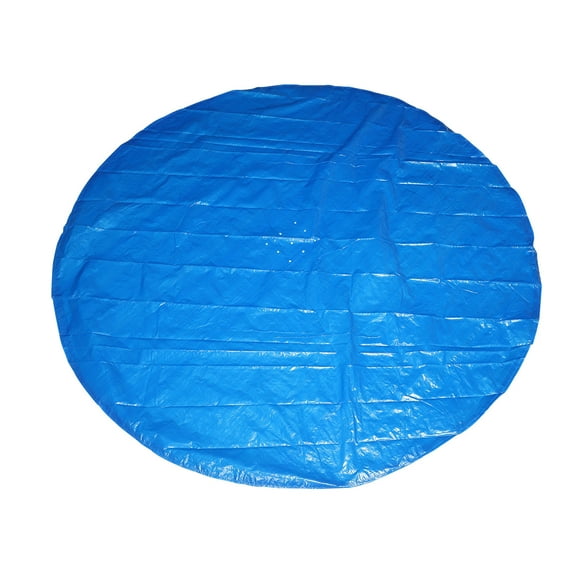 LEHOZIHEQ Round Pool Cover, Solar Covers for Above Ground Pools, Dust Pool Cover Protector for Round Inflatable Swimming Pools
