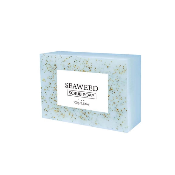LEHOZIHEQ Seaweed Soap Brightens Reduces Pigmentation Enhances Elasticity And Locks In Moistures