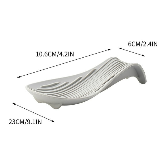 LEHOZIHEQ Silicone Spoon Rest for Stove Top, Utensil Holder for Kitchen Counter, for Countertop, Spoon Holder for Spatula, Ladle or Tongs