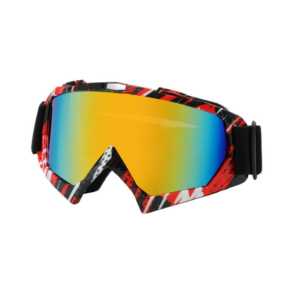 LEHOZIHEQ Ski Snow Goggles, UV Protection Anti Fog Snowboard Goggles, Offroading Goggles Riding Ski Goggles