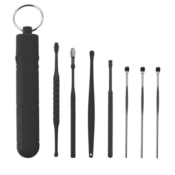 LEHOZIHEQ Small And Easy To Carry Spring Earwax Cleaner Tool Set