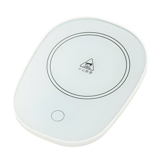 LEHOZIHEQ Smart Candle Warmer, 55 Degrees WarmAutomatic Constant Temperature Induction Heat Mat, for Desk Office Home