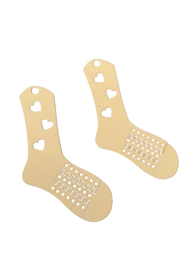 Sock Blockers, Knitting Wooden Sock Blockers, Adjustable Thicken Knit Sock Ruler Tool, Stocking Blockers Wood Sock Form Stretchers