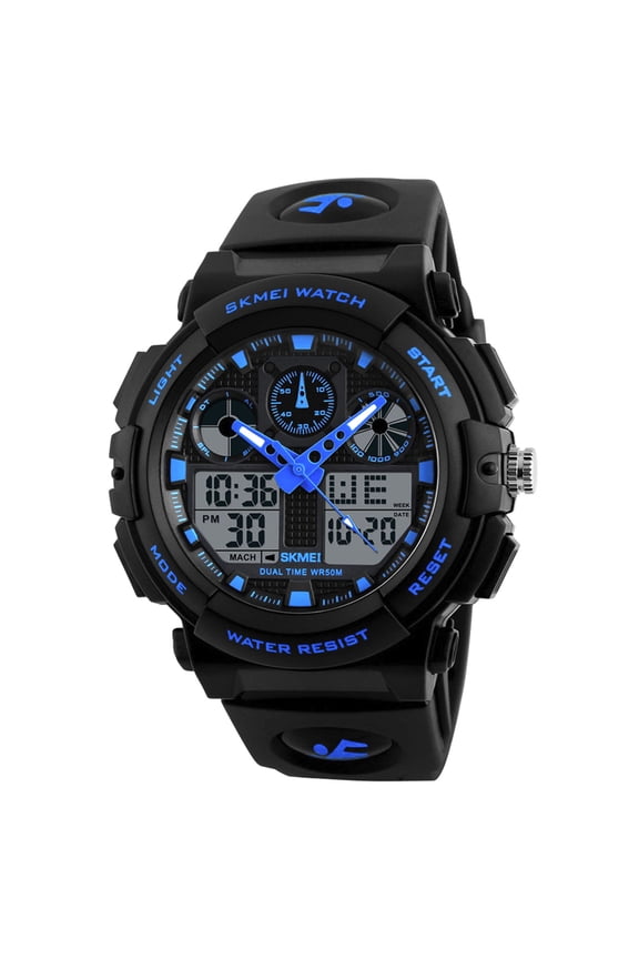 Sports Watch, Men's Large Face Outdoor Sports Watches Military, Rugged Wristwatch for Training, Hiking, and Adventure