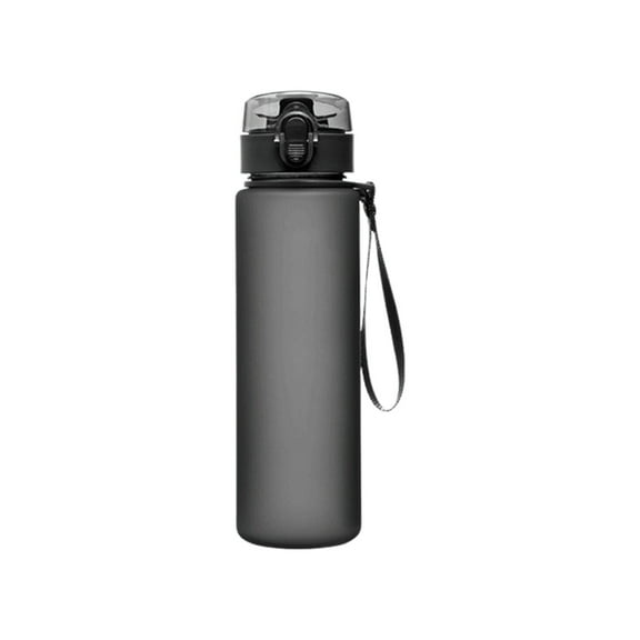 LEHOZIHEQ Sports Water Bottle, Eco Friendly & BPA Free Plastic Sports Water Bottle with Leak Proof Flip Top Lid, for Gym, Travel, School, Office (560ml)