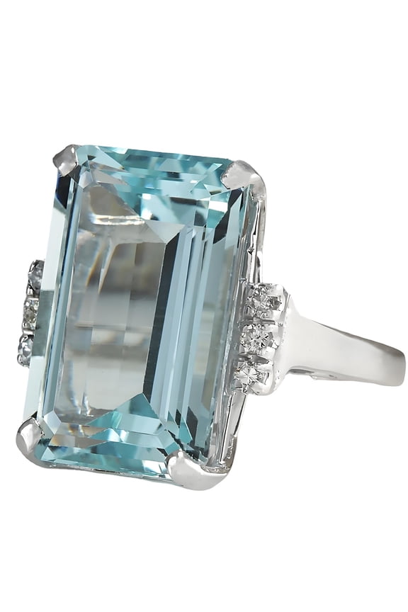 Square-Cut Rings, Cubic Zirconia CZ Rings, Wedding Party Statement Solitaire Diamond Anniversary Promise Ring